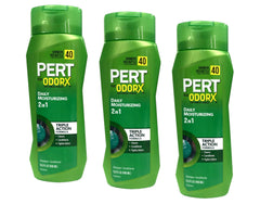 Pert Plus front packaging shows three bottles and helps identify the product