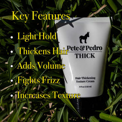 Pete & Pedro open jar displaying creamy texture and easy application benefit
