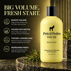 Pete & Pedro back label close-up showing ingredients and safety benefits