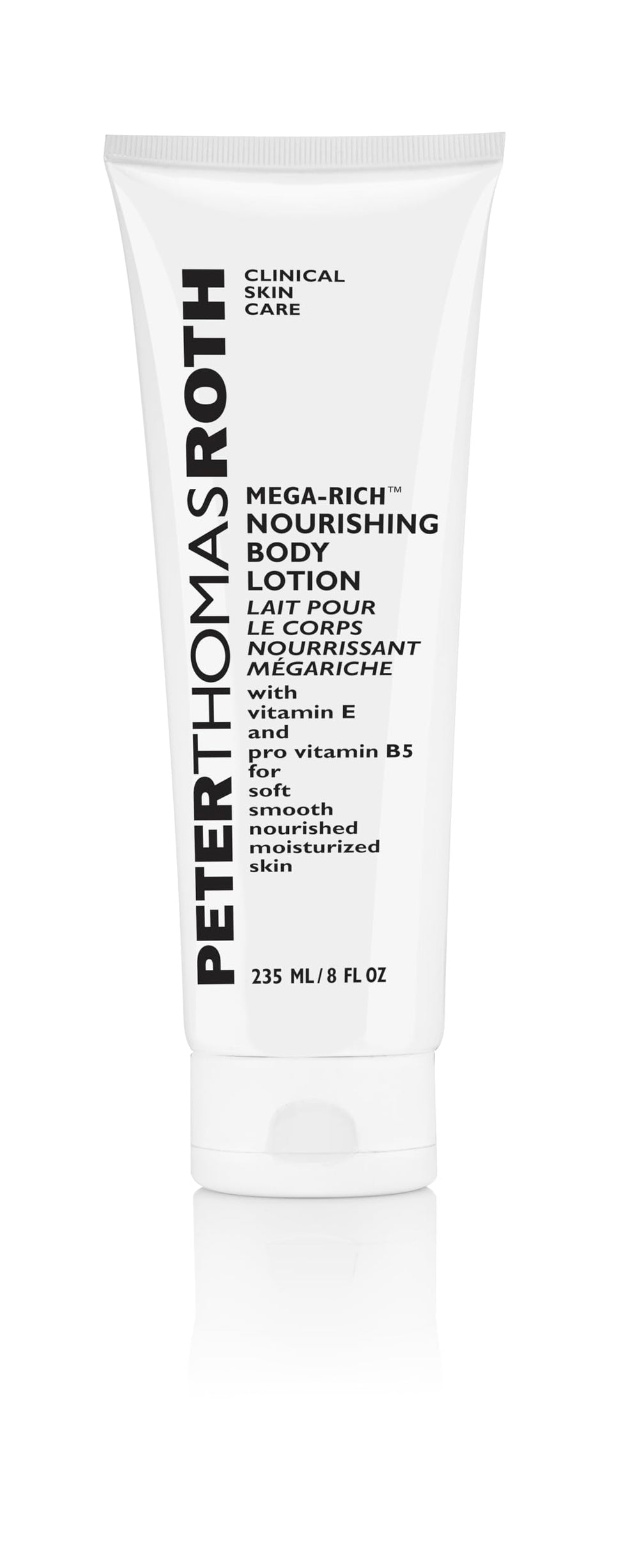 Peter Thomas Roth bottle front view showing packaging and rich moisturizing benefit