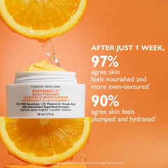 Peter Thomas Roth ingredient flatlay highlighting antioxidants and vitamins