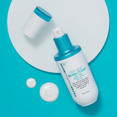 Peter Thomas Roth serum texture drop on fingertip showing lightweight absorption benefit