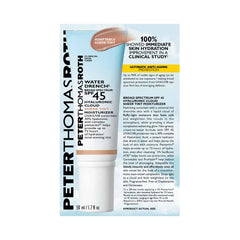 Peter Thomas Roth cream-to-water texture close-up demonstrating light hydration