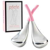 pfefe front packaging showing two cryo sticks and case for easy storage