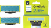 PHILIPS front packaging showing 2-pack and quick replacement benefits