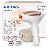 Philips Lumea front view showing device and ergonomic shape for easy handling