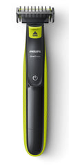Philips OneBlade QP2520 side grip detail highlighting ergonomic handle for steady control