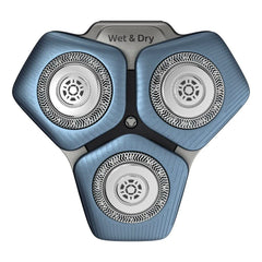 PHILIPS sh71/50 front packaging showing three replacement heads and brand