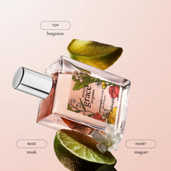 philosophy back label close-up with ingredient and origin details visible for trust