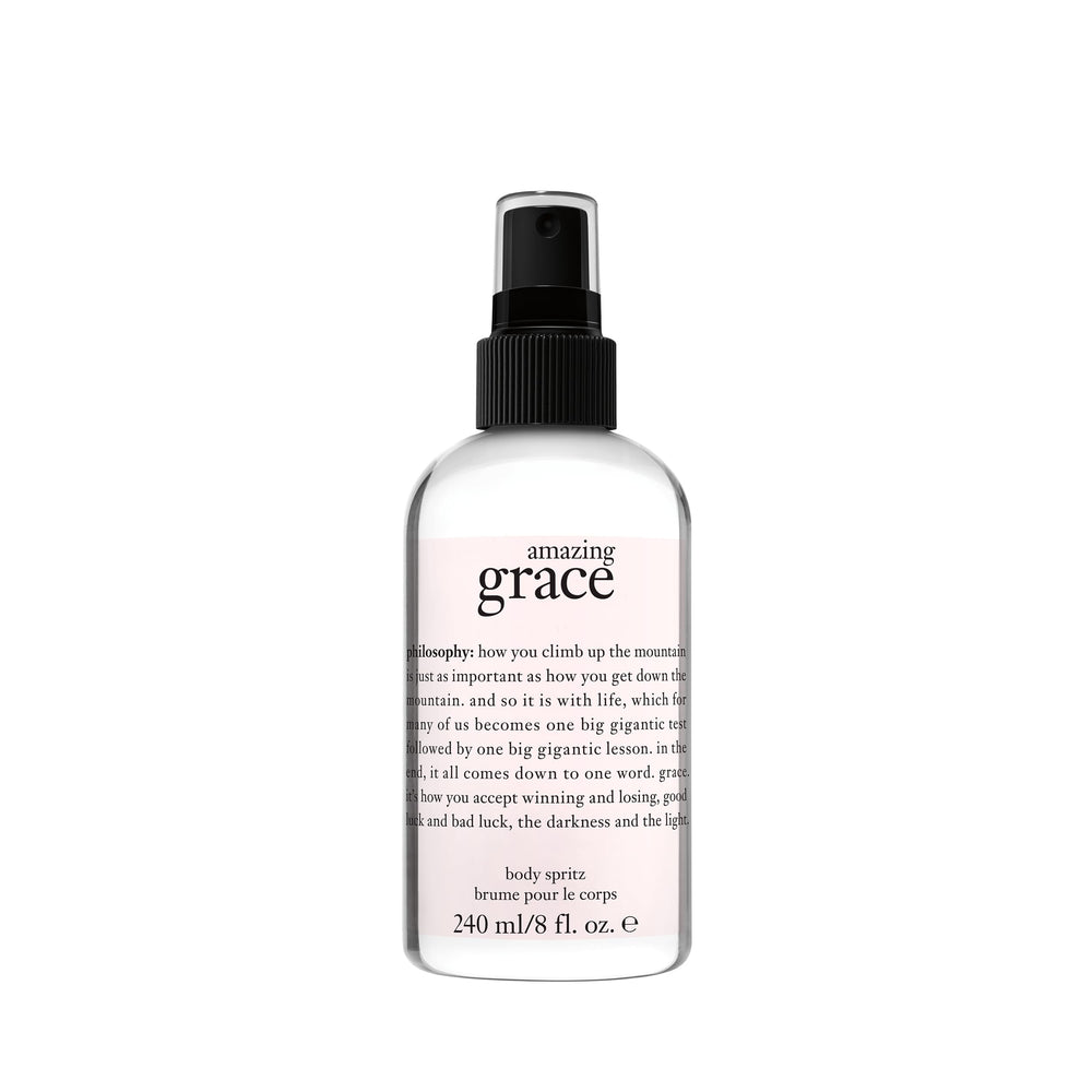 philosophy Amazing Grace front packaging showing bottle and label for easy identification and giftability