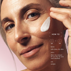 philosophy ingredient label showing peptides hyaluronic acid and vitamin C for targeted benefits