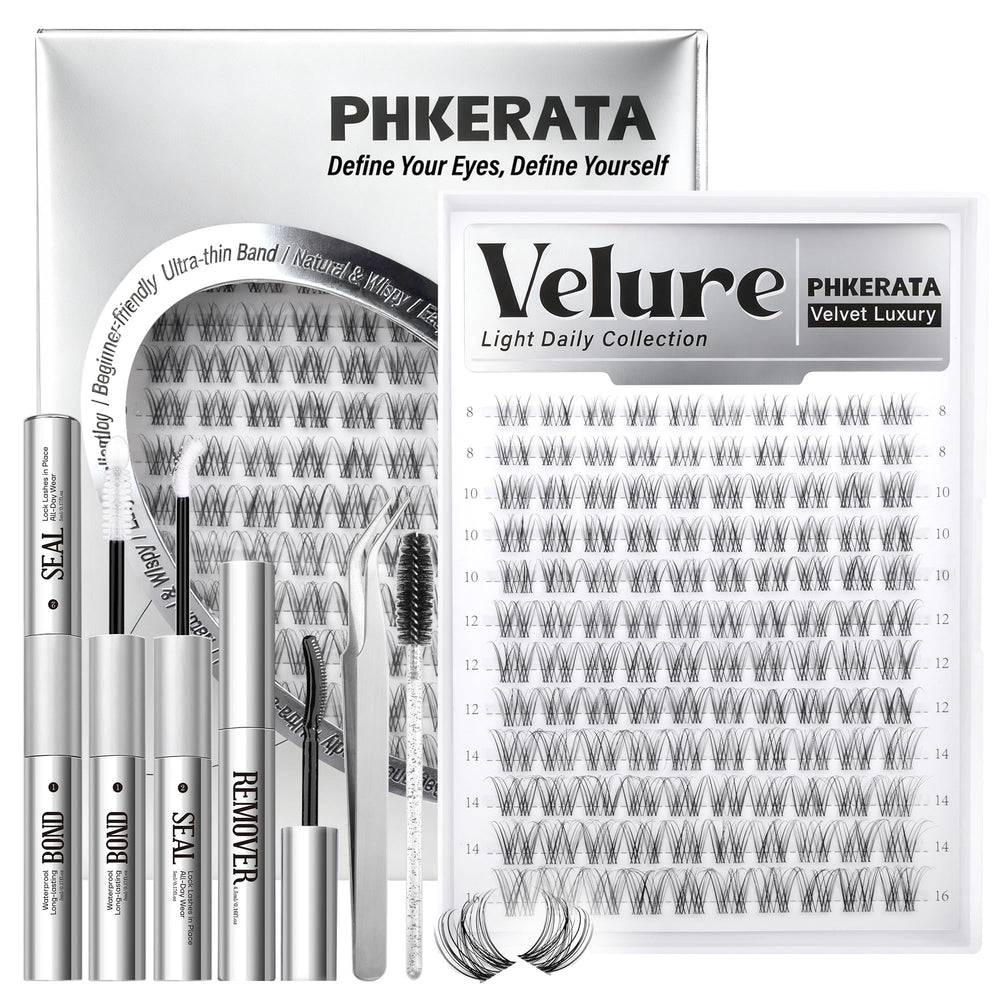 PHKERATA Velure front packaging showing complete kit for easy application