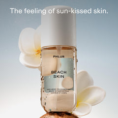 PHLUR side spray action close-up highlighting mist nozzle for even coverage