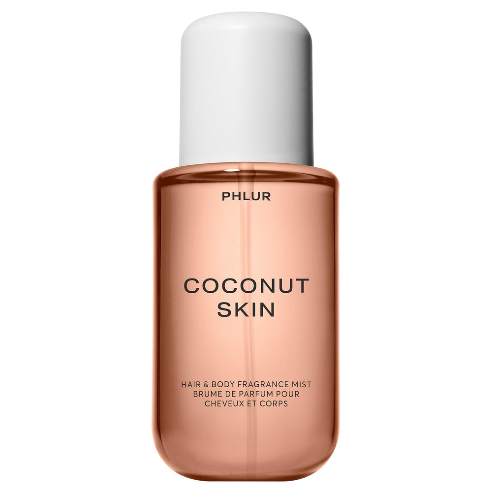 PHLUR front bottle showing label and beach-inspired design, easy identification