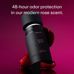 PHLUR open twist-up stick visible solid deodorant for easy application