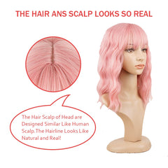 PHOENIXFLY side profile with air bangs framing face for realistic look