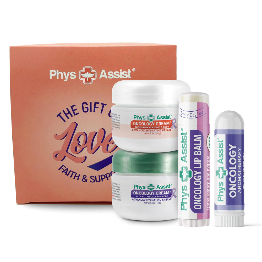 PhysAssist front packaging showing full comfort kit and benefits