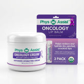PhysAssist jar front view showing clear label and comforting design for gentle care