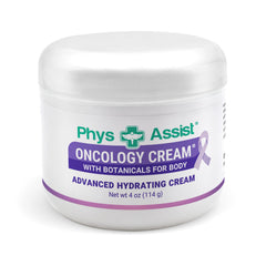 PhysAssist jar front view showing clear label and soothing moisturizer benefits