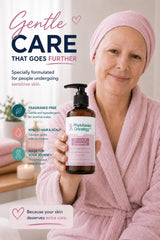 PhysAssist shampoo lather closeup demonstrating soft foam and gentle cleansing