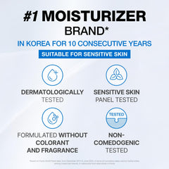 PHYSIOGEL cream texture close-up demonstrating smooth, rich consistency for deep hydration