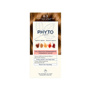 PHYTO box front showing product branding and shade benefit of lasting color