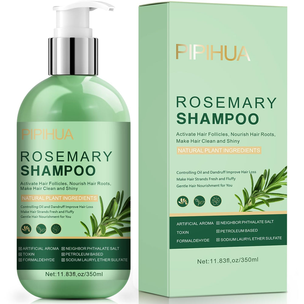 PIPIHUA front bottle view showing nourishing rosemary formula