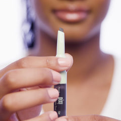 Pixi pencil texture stroke showing waterproof pigment and natural finish