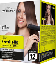PLACENTA LIFE KERATIMASK front box showing kit and benefits