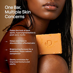 PLANTIFIQUE soap bar texture close-up highlighting gentle exfoliation