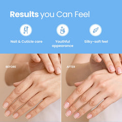 PLANTIFIQUE close-up glove texture highlighting nourishing formula