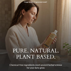 Plantlife label close-up displaying ingredients and natural formulation benefits