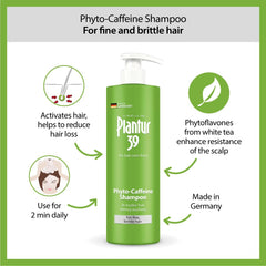 Plantur shampoo lather on hand demonstrating texture and gentle foam for effective cleansing