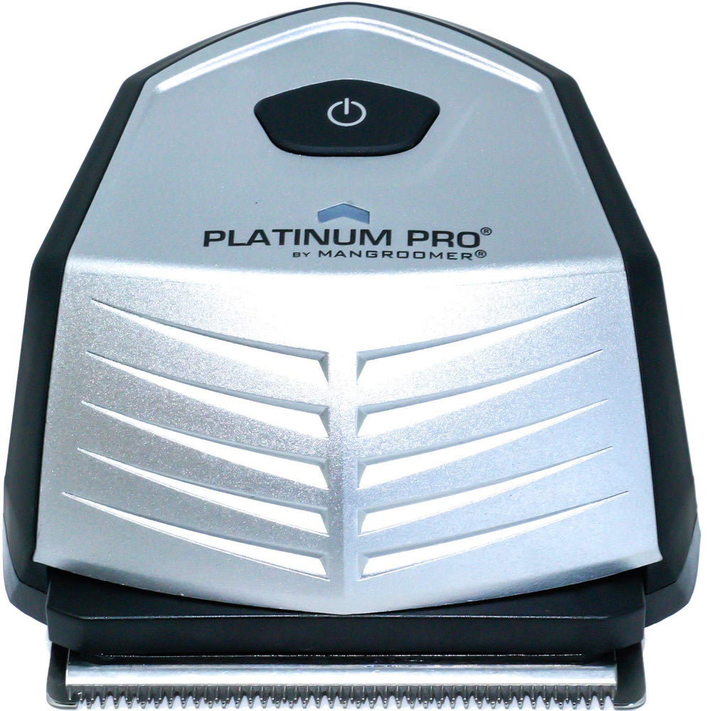 Platinum Pro front view of clippers showing design and portability benefit