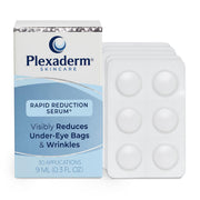 Plexaderm front view of box with 30 single-use pods showing convenience