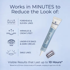 Plexaderm serum texture close-up highlighting smooth spreadability