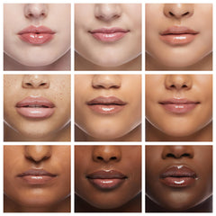 Plump Lab on-lips usage demonstrating visible fullness and natural shine