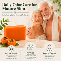 Plymun Kaori soap placed in bathroom setting suggesting travel and daily use