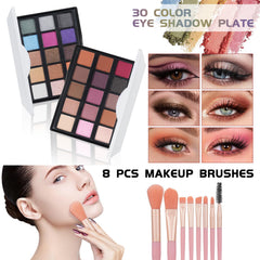 pomcral concealer palette swatches showing shade range for spot correction