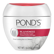 POND'S jar front view showing packaging and daily anti-aging benefit
