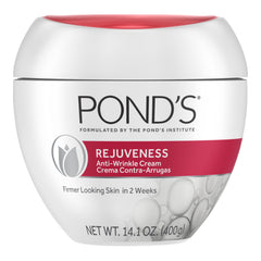 POND'S jar front view showing packaging and daily anti-aging benefit