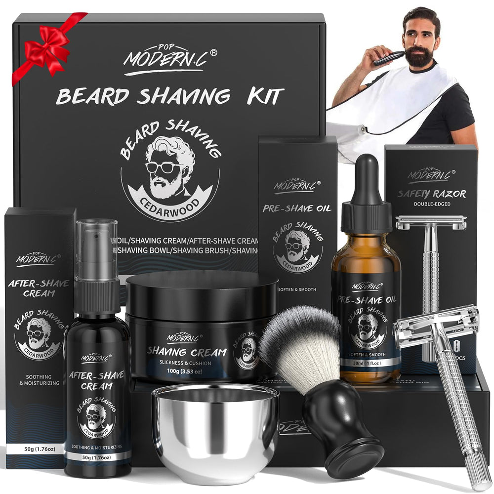 POP MODERN.C front packaging showing full 8-piece kit and neat presentation for gifting