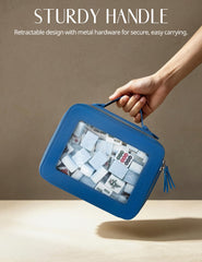 Popvibe open interior with mahjong tiles showing spacious organized storage