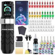 POSEIDON rotary pen front angle showing sleek body and ergonomic grip benefit