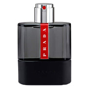 Prada Luna Rossa Carbon front bottle showing minimalist design and modern aesthetic