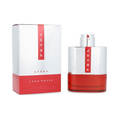 Prada Luna Rossa Sport front bottle showing sleek packaging and sporty appeal
