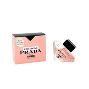Prada Paradoxe Intense mini front packaging showing elegant bottle and travel convenience