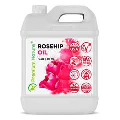 Premium Nature bottle front label showing product and clean packaging benefit