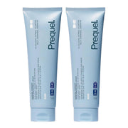 Prequel front packaging showing two cream tubes for easy identification and convenience
