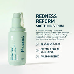 Prequel serum texture close-up drop highlighting lightweight, non-sticky absorption benefit